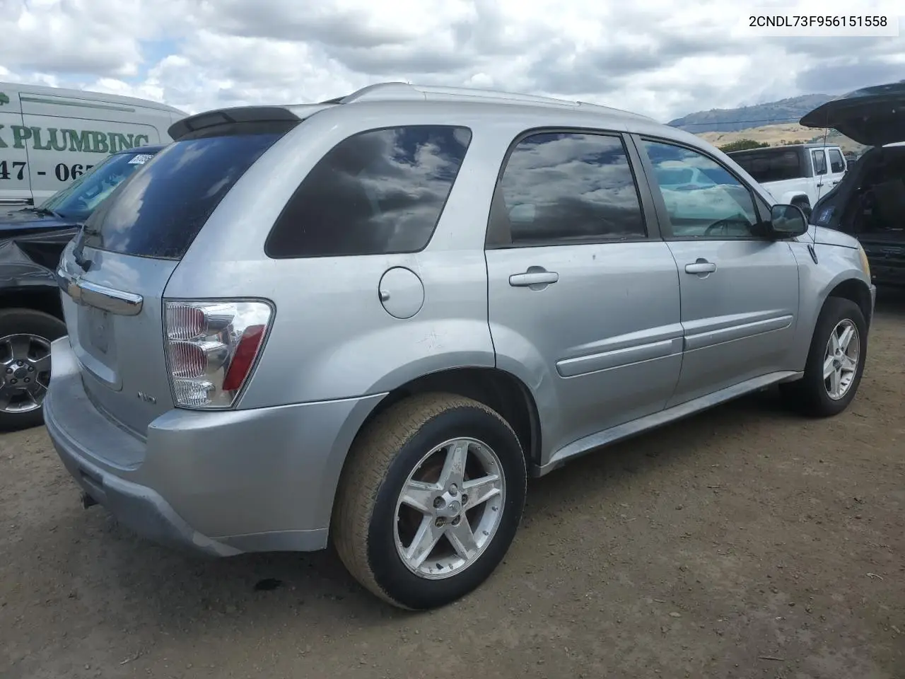 2005 Chevrolet Equinox Lt VIN: 2CNDL73F956151558 Lot: 56513195
