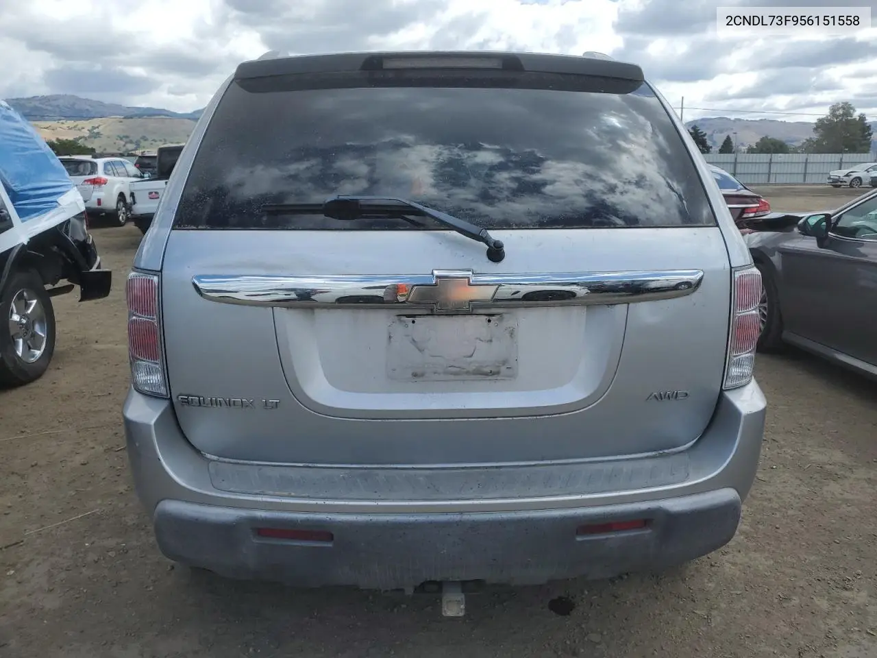2005 Chevrolet Equinox Lt VIN: 2CNDL73F956151558 Lot: 56513195