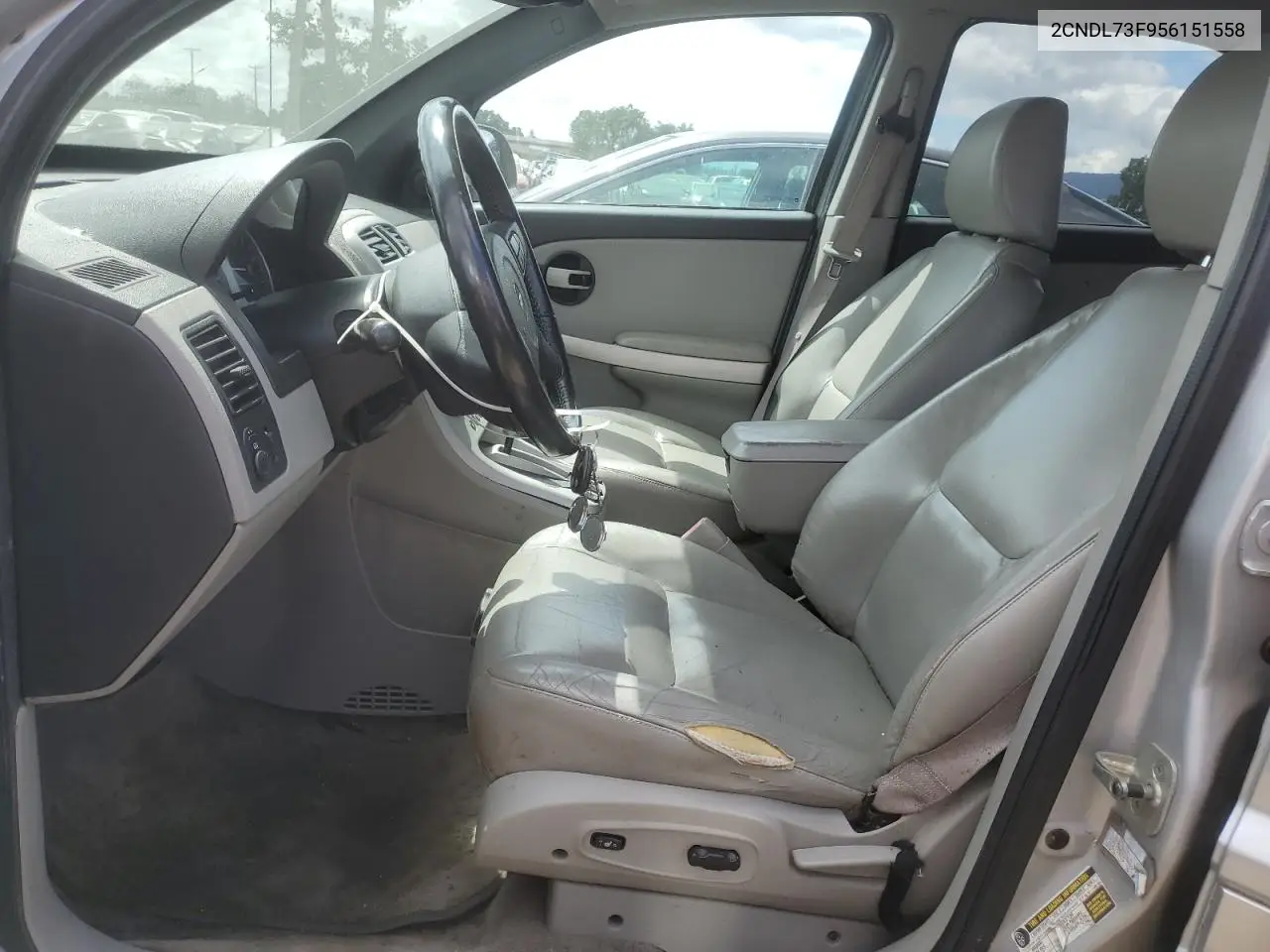 2005 Chevrolet Equinox Lt VIN: 2CNDL73F956151558 Lot: 56513195