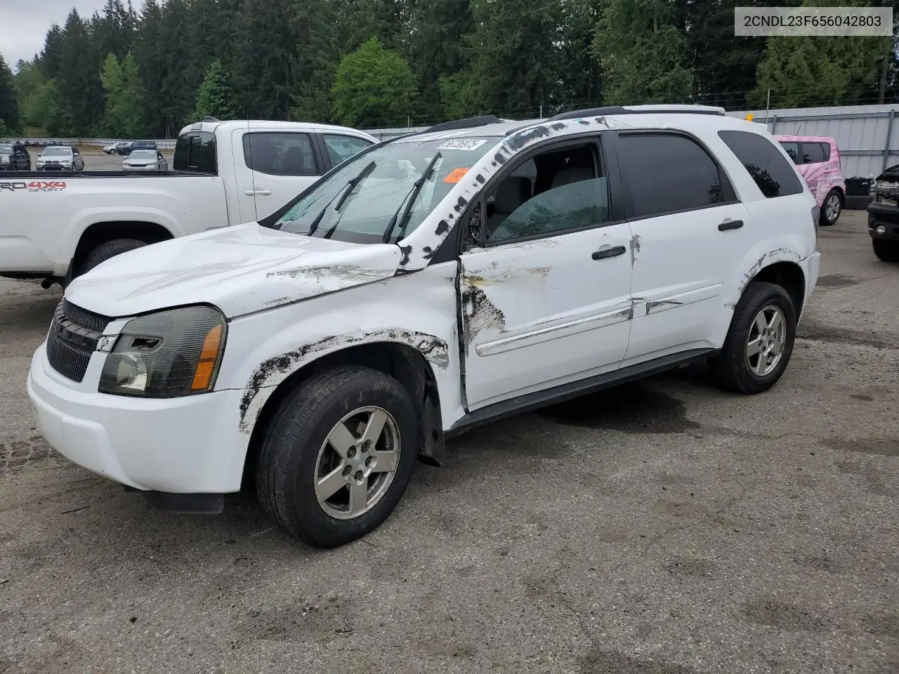 2005 Chevrolet Equinox Ls VIN: 2CNDL23F656042803 Lot: 56726975