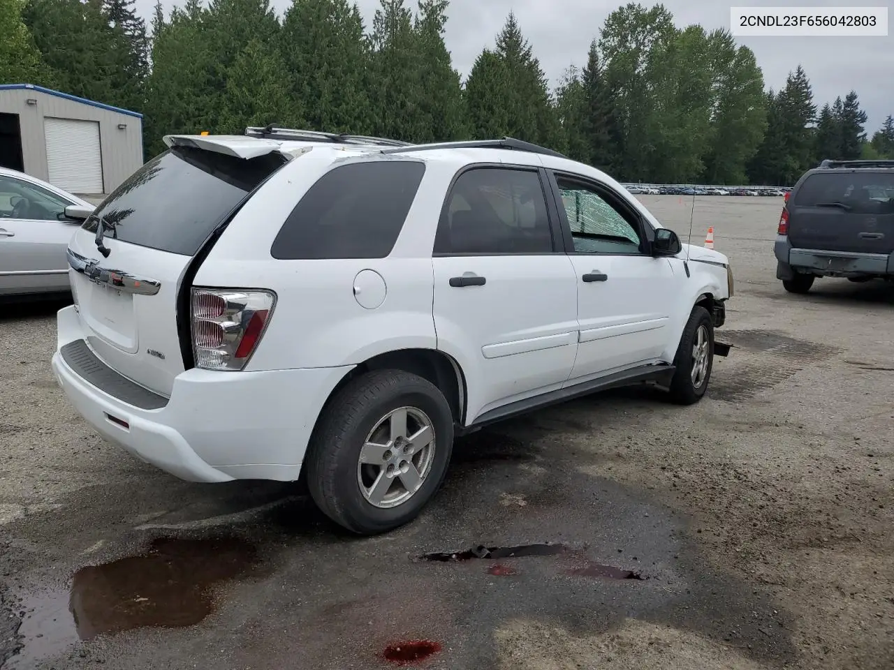 2005 Chevrolet Equinox Ls VIN: 2CNDL23F656042803 Lot: 56726975