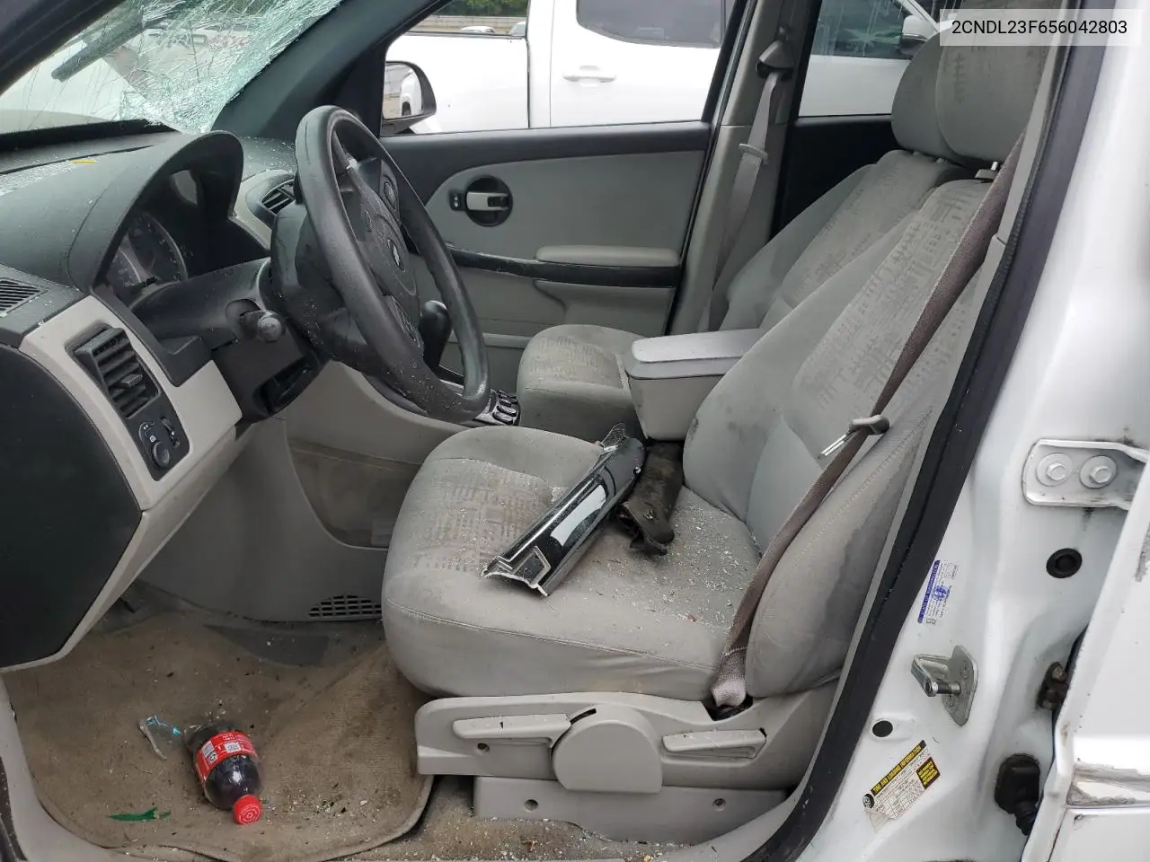2005 Chevrolet Equinox Ls VIN: 2CNDL23F656042803 Lot: 56726975