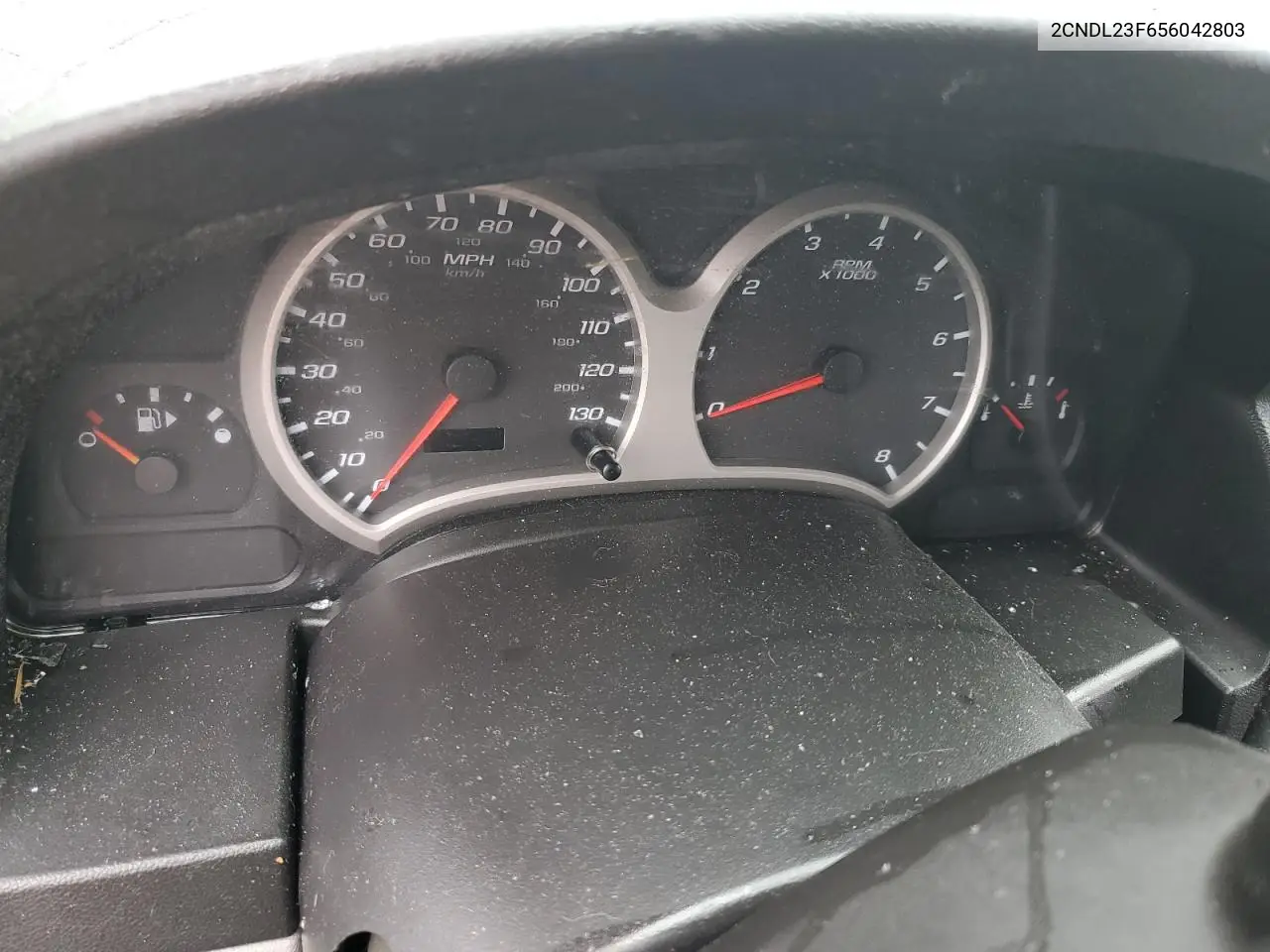 2005 Chevrolet Equinox Ls VIN: 2CNDL23F656042803 Lot: 56726975