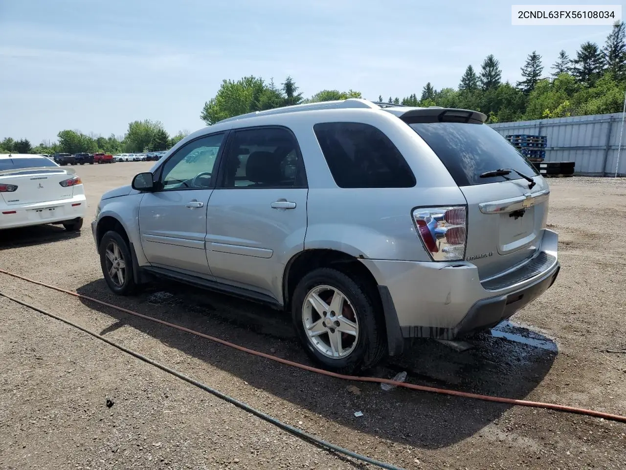 2005 Chevrolet Equinox Lt VIN: 2CNDL63FX56108034 Lot: 60676955