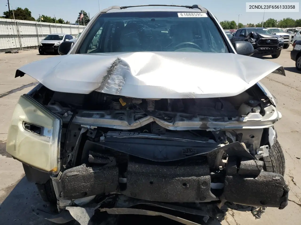 2005 Chevrolet Equinox Ls VIN: 2CNDL23F656133358 Lot: 61088595
