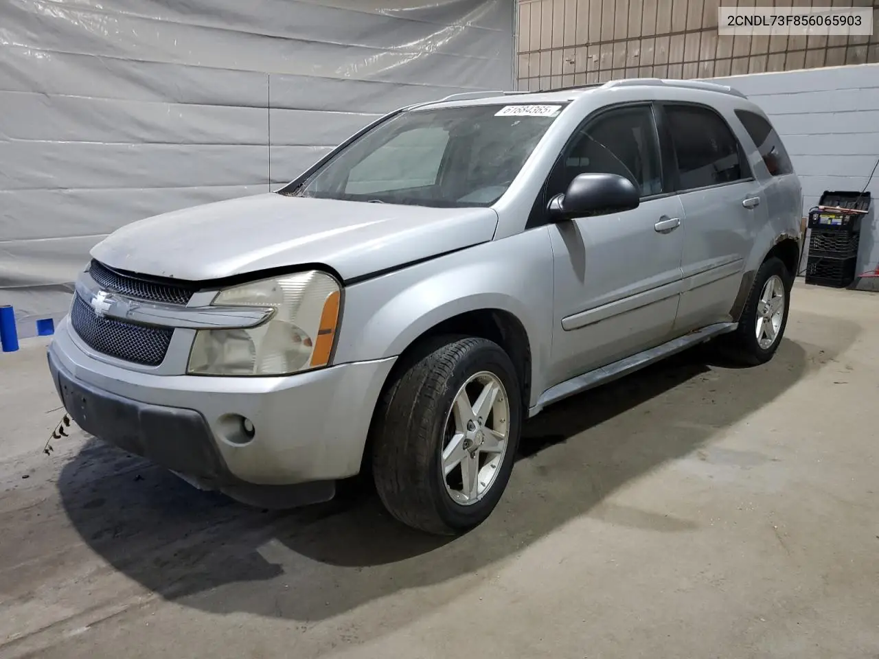 2005 Chevrolet Equinox Lt VIN: 2CNDL73F856065903 Lot: 61684365
