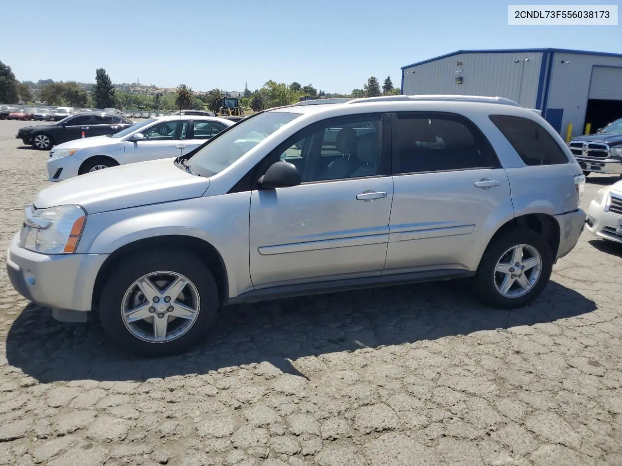 2005 Chevrolet Equinox Lt VIN: 2CNDL73F556038173 Lot: 62025145