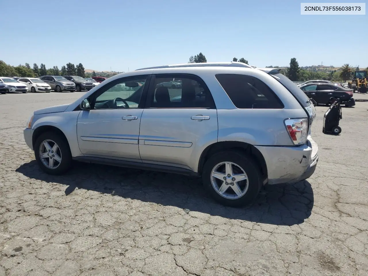 2005 Chevrolet Equinox Lt VIN: 2CNDL73F556038173 Lot: 62025145