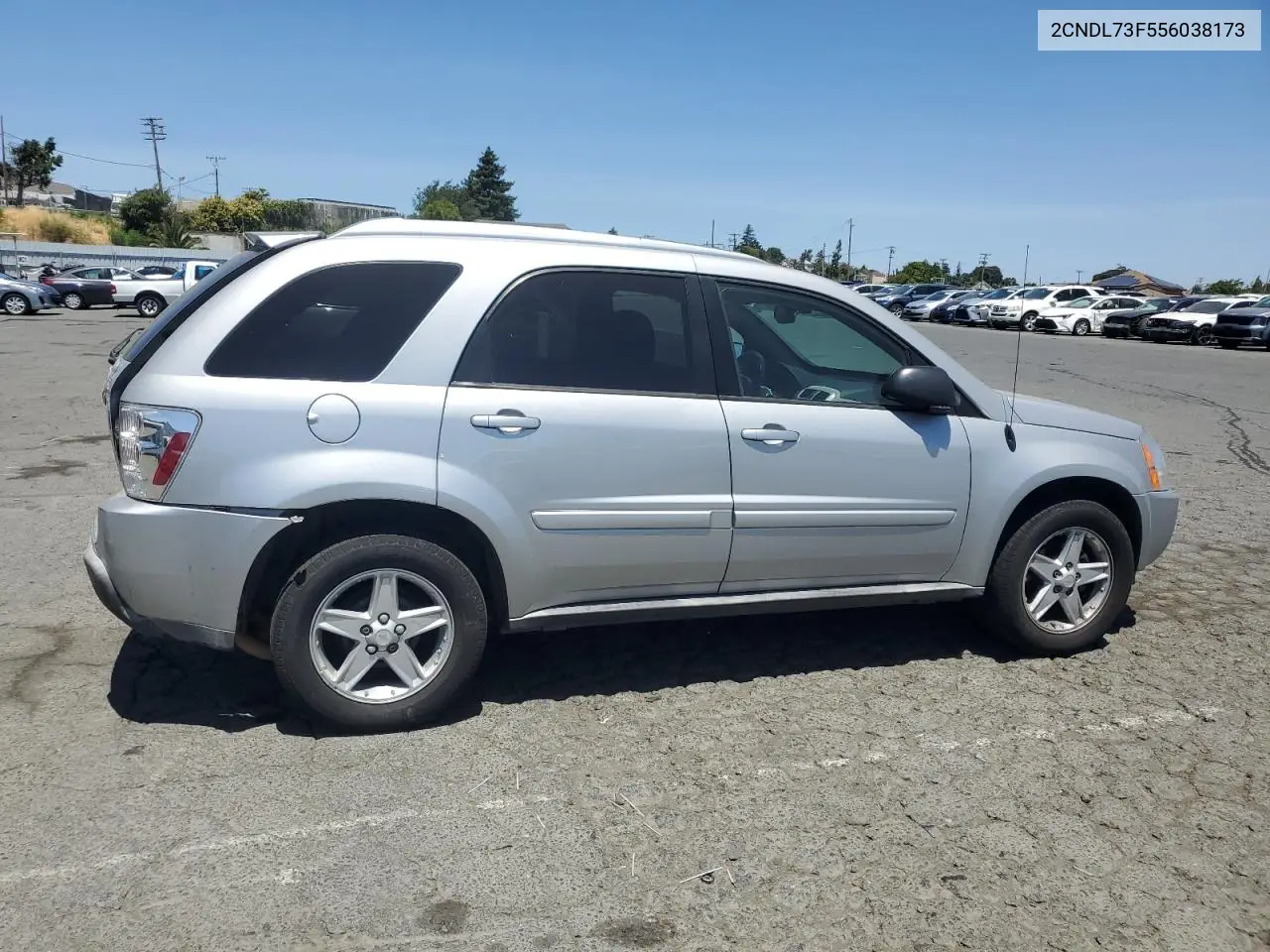 2005 Chevrolet Equinox Lt VIN: 2CNDL73F556038173 Lot: 62025145