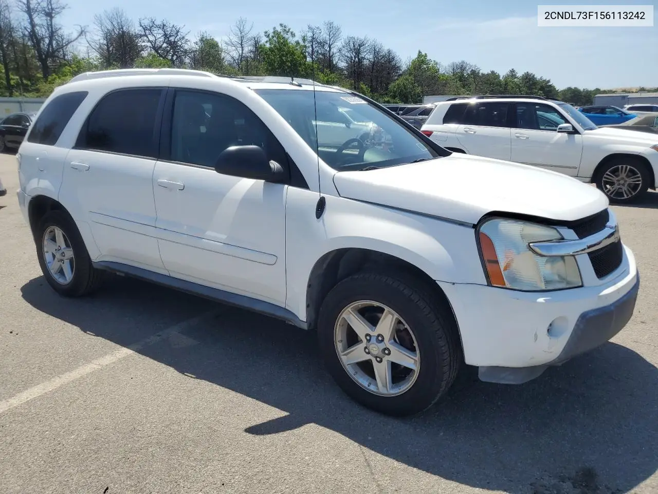 2005 Chevrolet Equinox Lt VIN: 2CNDL73F156113242 Lot: 62250825