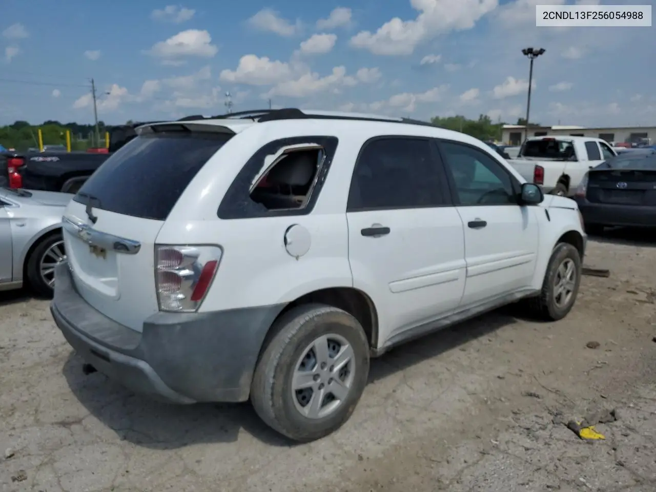 2005 Chevrolet Equinox Ls VIN: 2CNDL13F256054988 Lot: 62294595