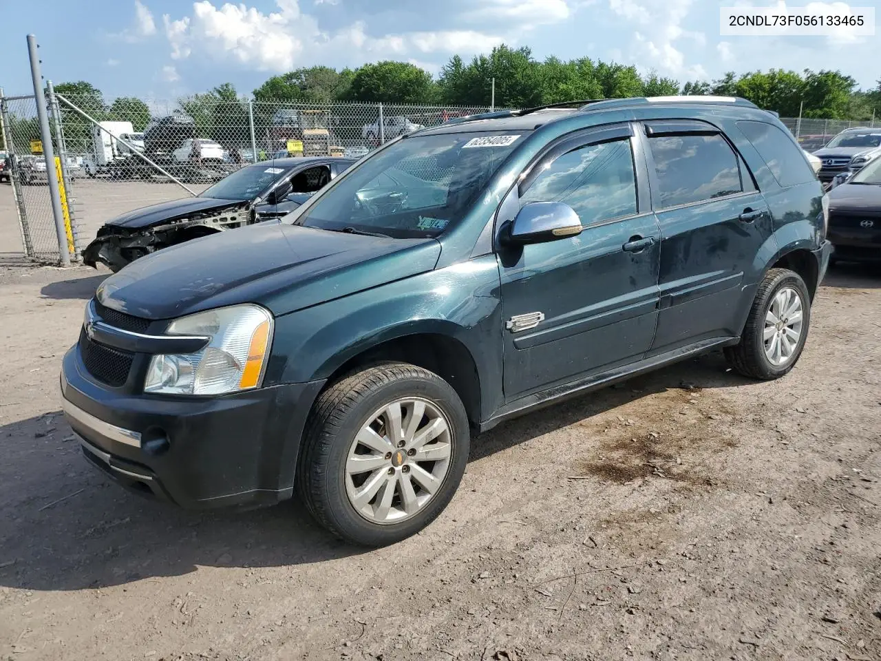 2005 Chevrolet Equinox Lt VIN: 2CNDL73F056133465 Lot: 62354005