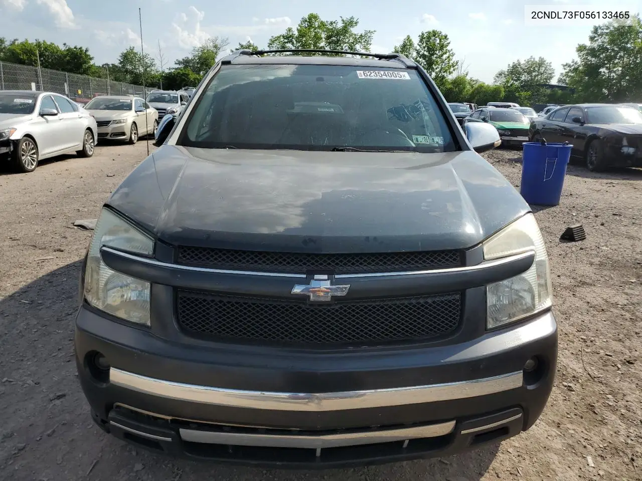 2005 Chevrolet Equinox Lt VIN: 2CNDL73F056133465 Lot: 62354005