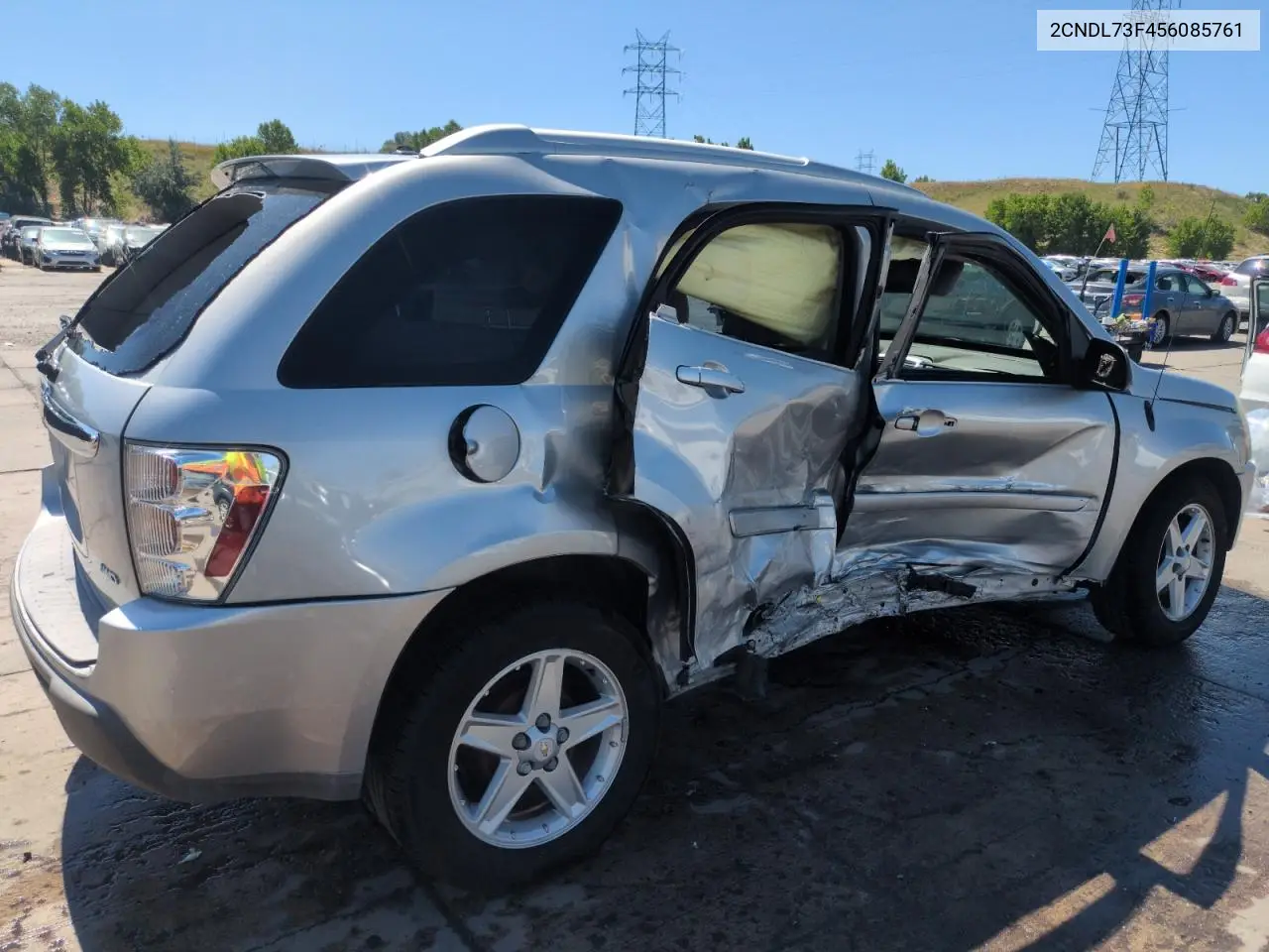 2005 Chevrolet Equinox Lt VIN: 2CNDL73F456085761 Lot: 63451595