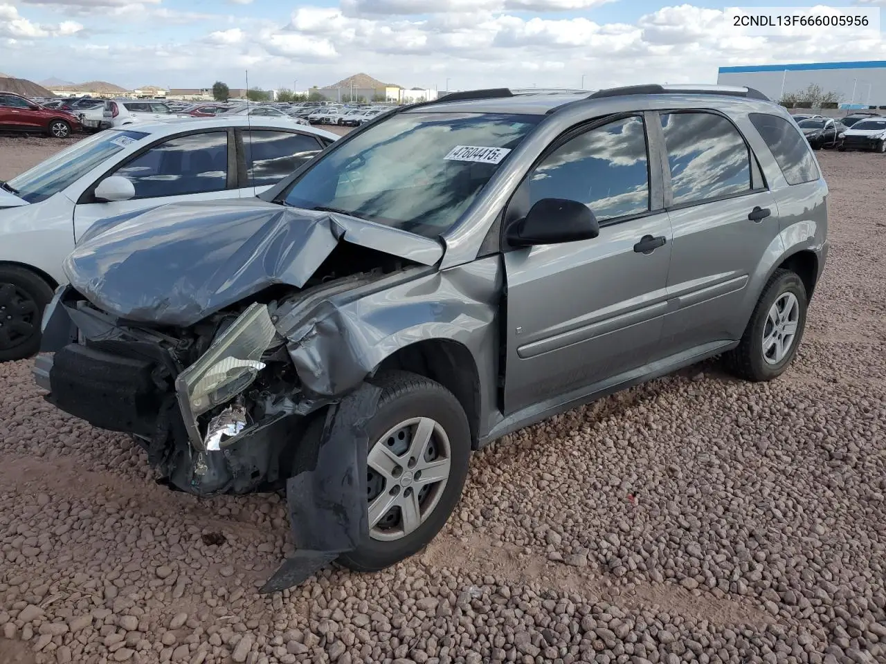 2006 Chevrolet Equinox Ls VIN: 2CNDL13F666005956 Lot: 47604415