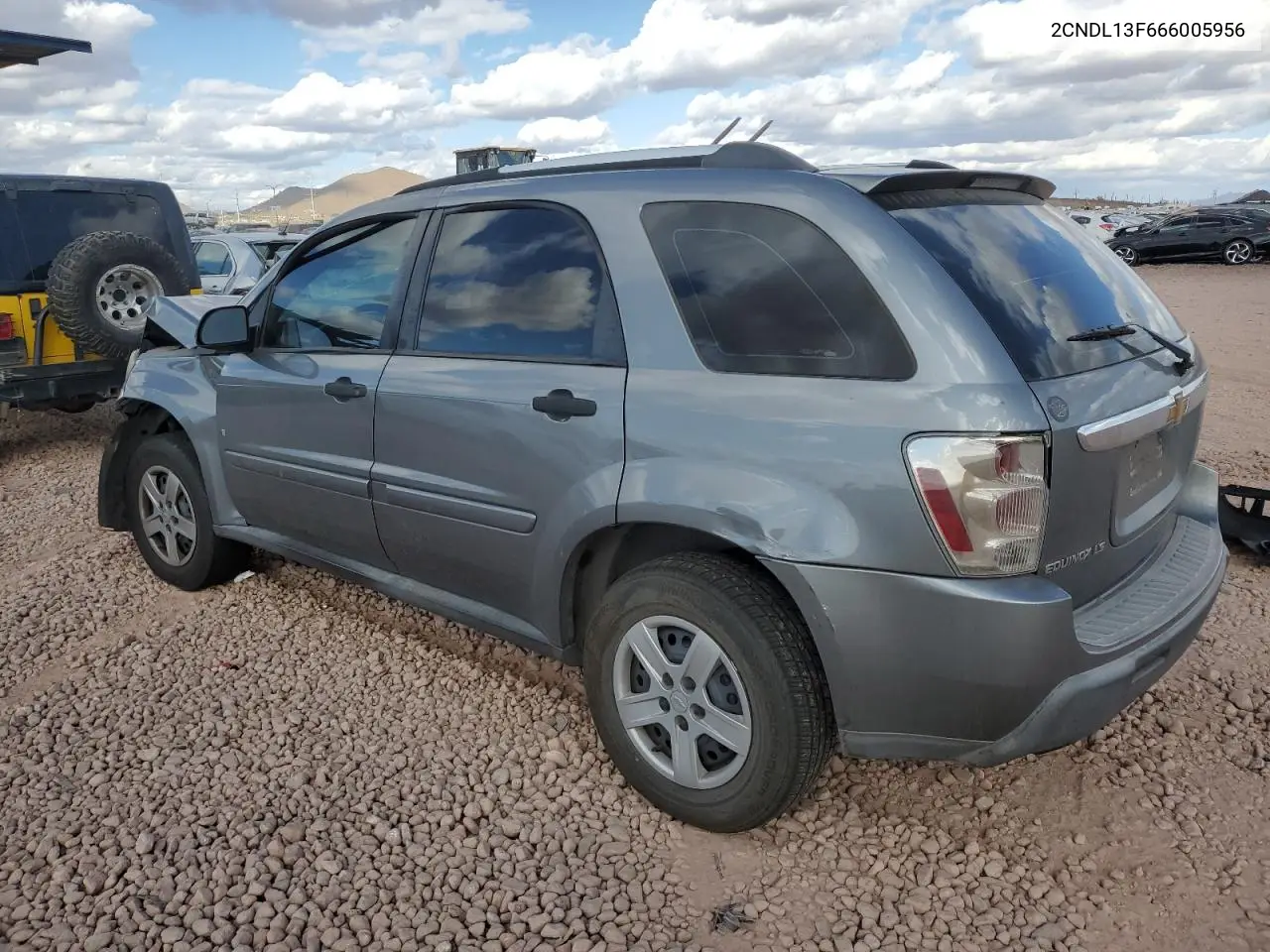 2006 Chevrolet Equinox Ls VIN: 2CNDL13F666005956 Lot: 47604415