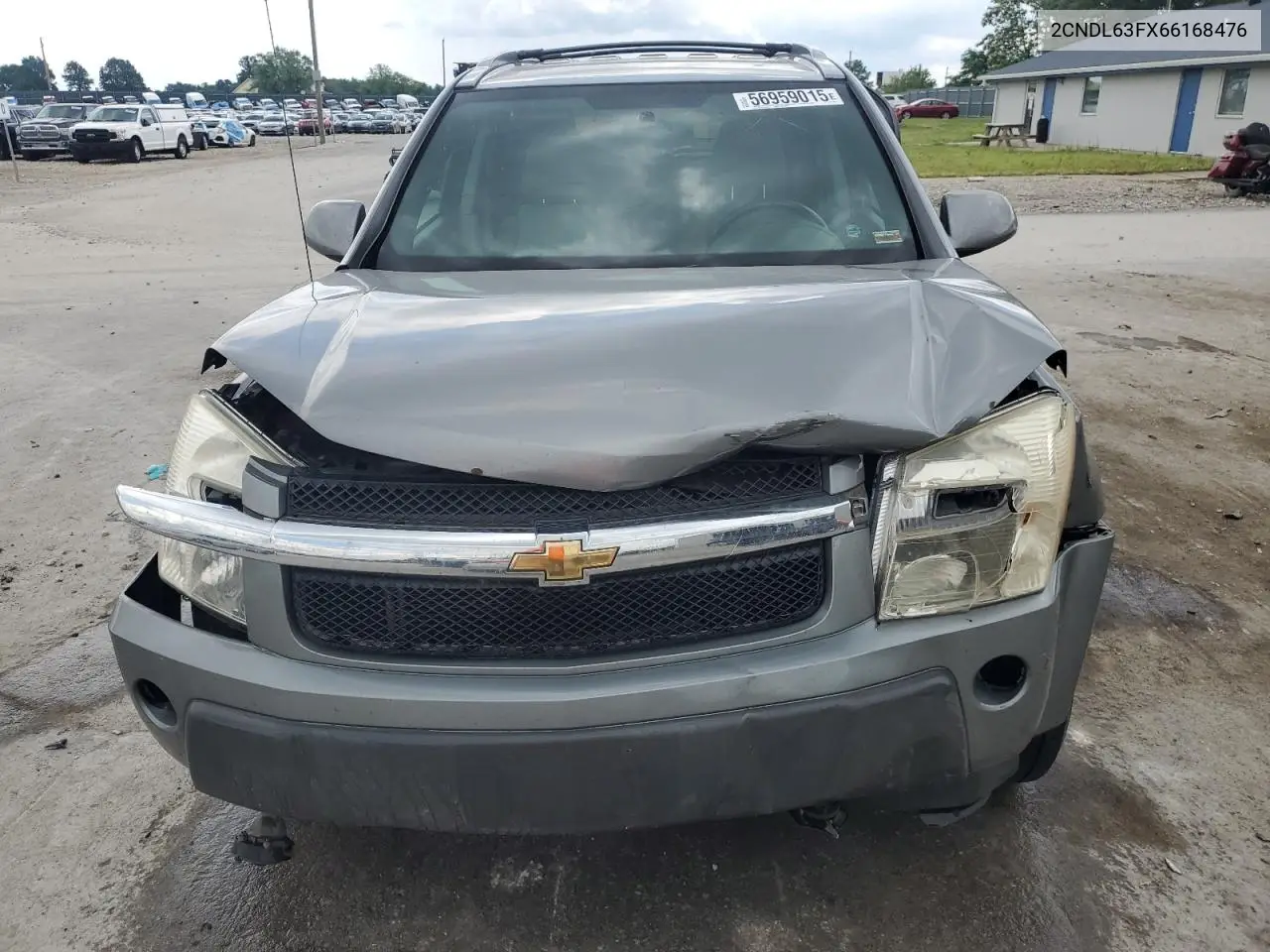 2006 Chevrolet Equinox Lt VIN: 2CNDL63FX66168476 Lot: 56959015
