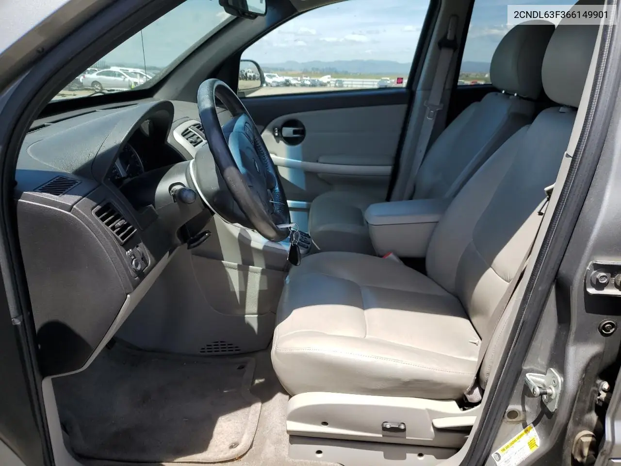 2006 Chevrolet Equinox Lt VIN: 2CNDL63F366149901 Lot: 57141215
