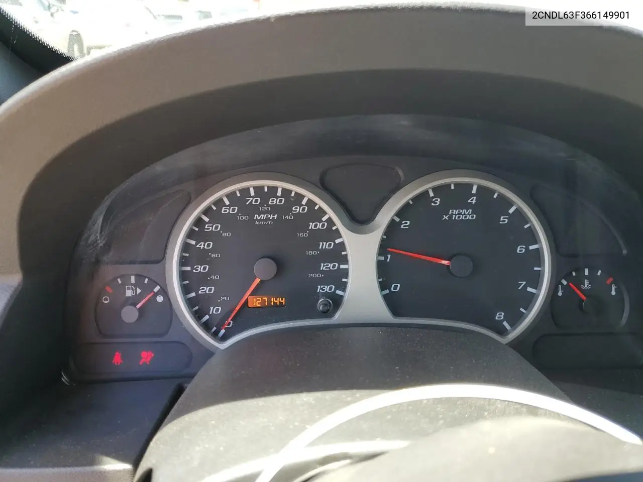 2006 Chevrolet Equinox Lt VIN: 2CNDL63F366149901 Lot: 57141215