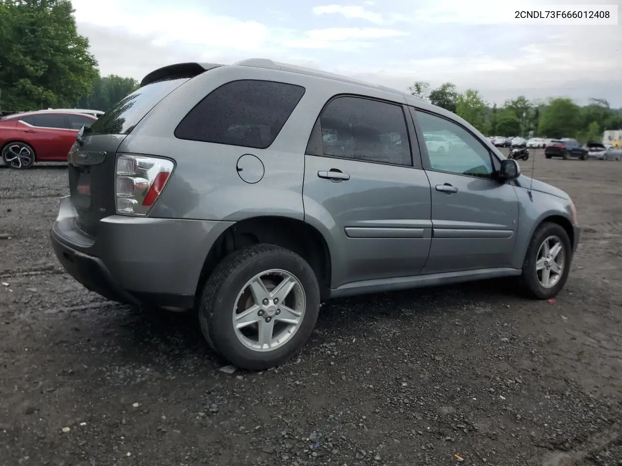 2006 Chevrolet Equinox Lt VIN: 2CNDL73F666012408 Lot: 61531995