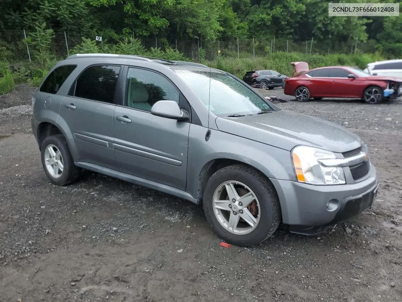 2006 Chevrolet Equinox Lt VIN: 2CNDL73F666012408 Lot: 61531995