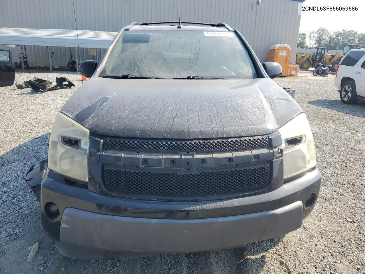 2006 Chevrolet Equinox Lt VIN: 2CNDL63F866069686 Lot: 61897135
