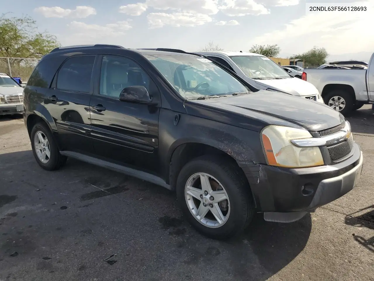 2006 Chevrolet Equinox Lt VIN: 2CNDL63F566128693 Lot: 62234335