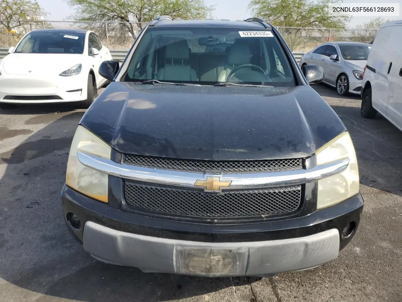 2006 Chevrolet Equinox Lt VIN: 2CNDL63F566128693 Lot: 62234335