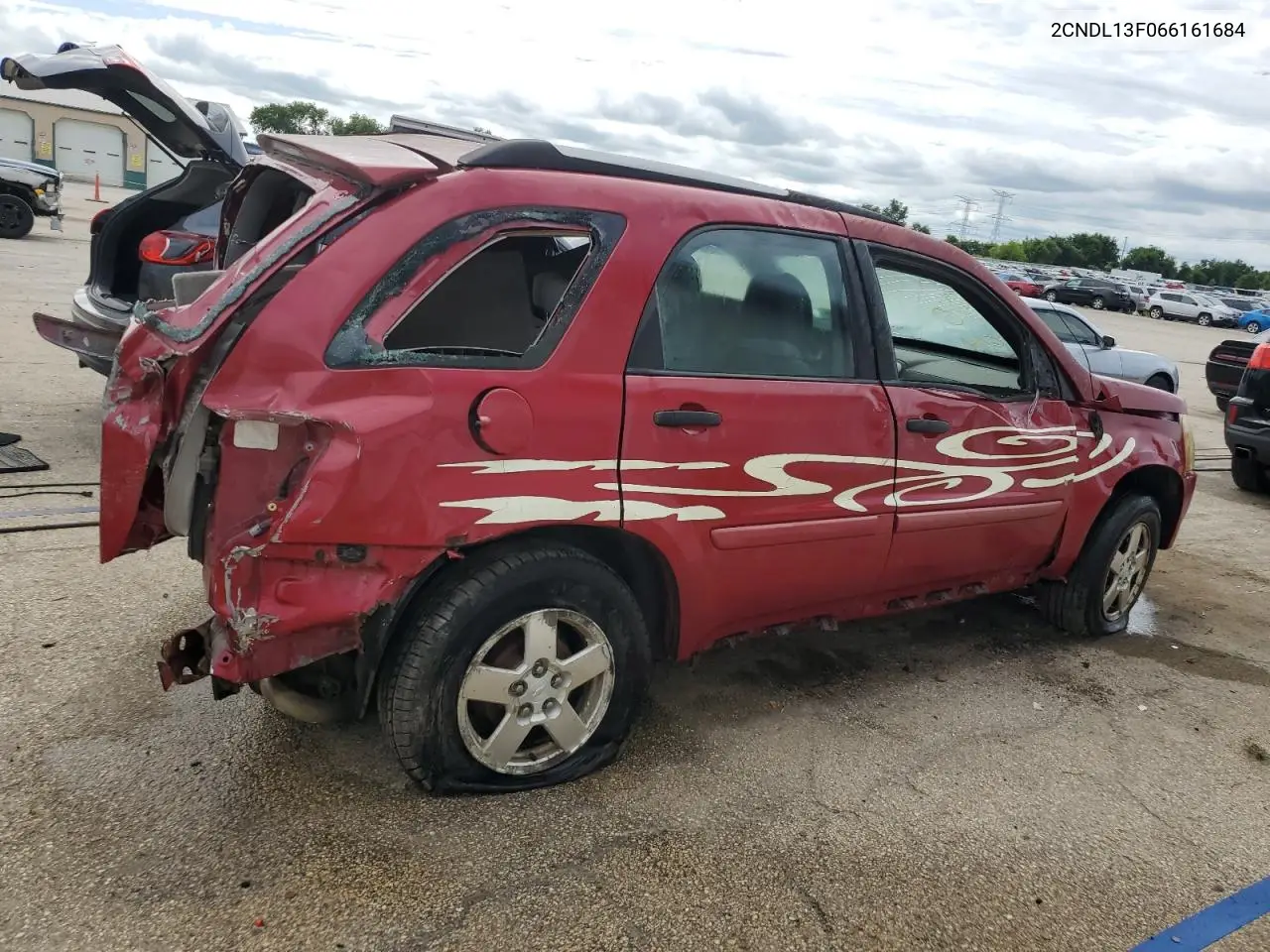2006 Chevrolet Equinox Ls VIN: 2CNDL13F066161684 Lot: 62600845