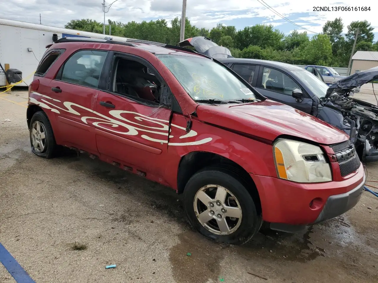 2006 Chevrolet Equinox Ls VIN: 2CNDL13F066161684 Lot: 62600845