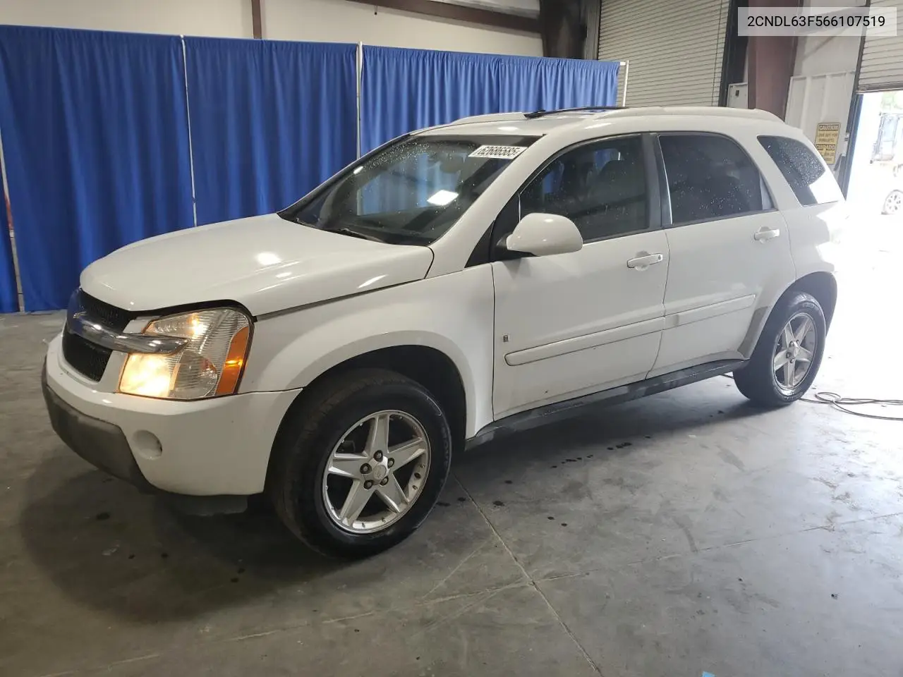 2006 Chevrolet Equinox Lt VIN: 2CNDL63F566107519 Lot: 62686585