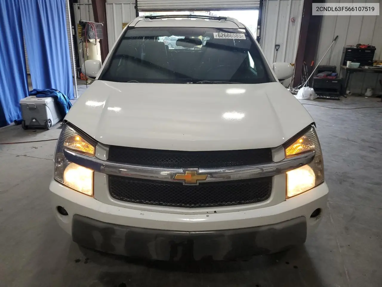 2006 Chevrolet Equinox Lt VIN: 2CNDL63F566107519 Lot: 62686585