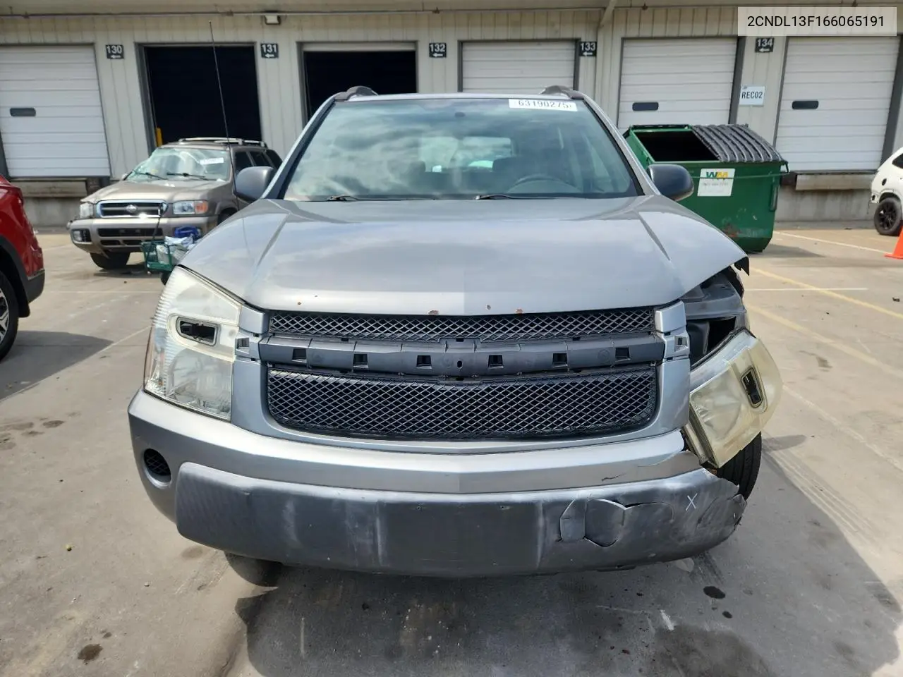 2006 Chevrolet Equinox Ls VIN: 2CNDL13F166065191 Lot: 63190275