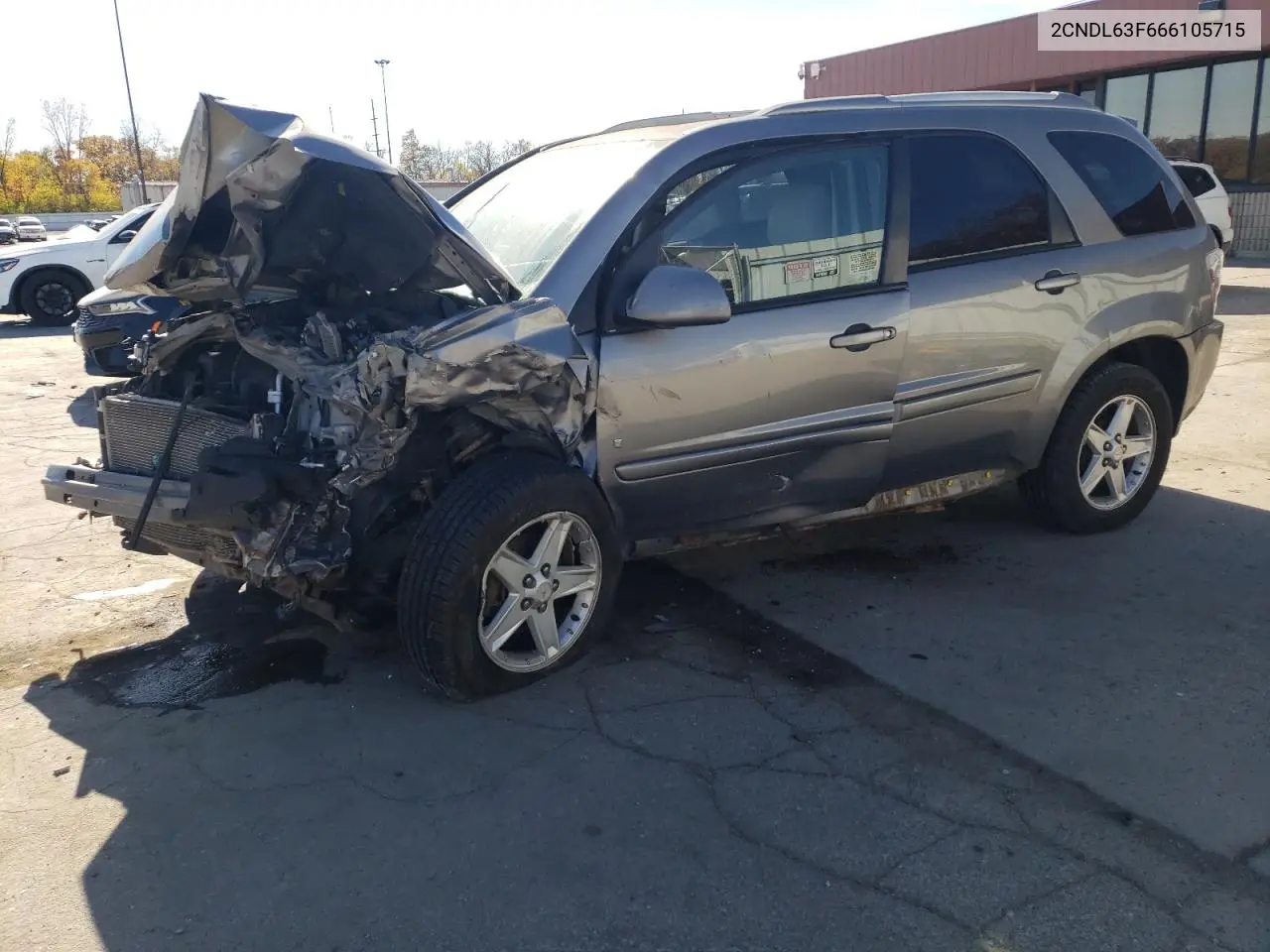 2006 Chevrolet Equinox Lt VIN: 2CNDL63F666105715 Lot: 77543164