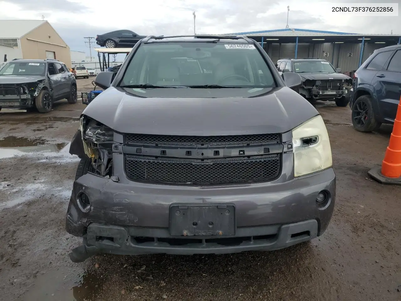 2007 Chevrolet Equinox Lt VIN: 2CNDL73F376252856 Lot: 56246505