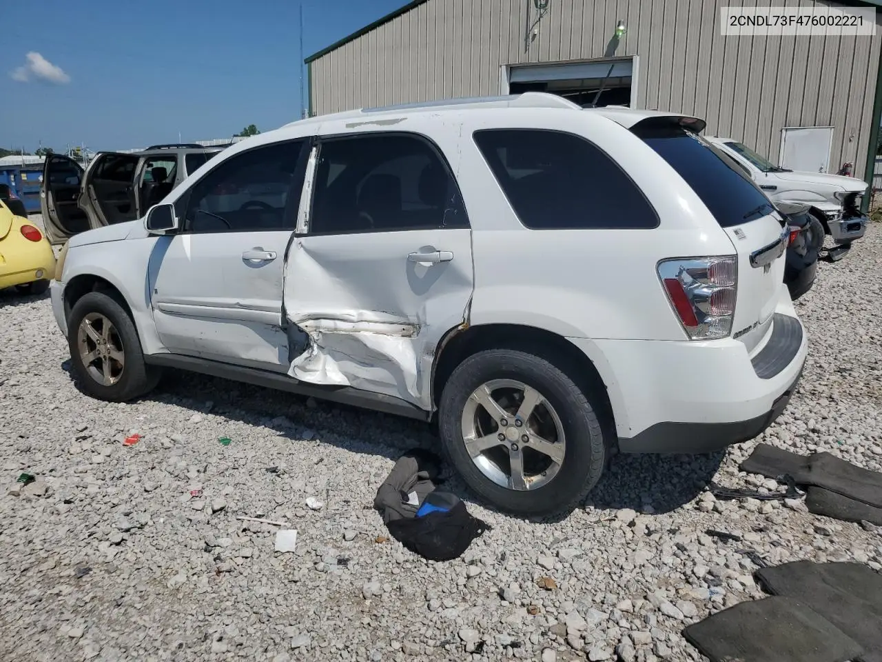 2007 Chevrolet Equinox Lt VIN: 2CNDL73F476002221 Lot: 61458115