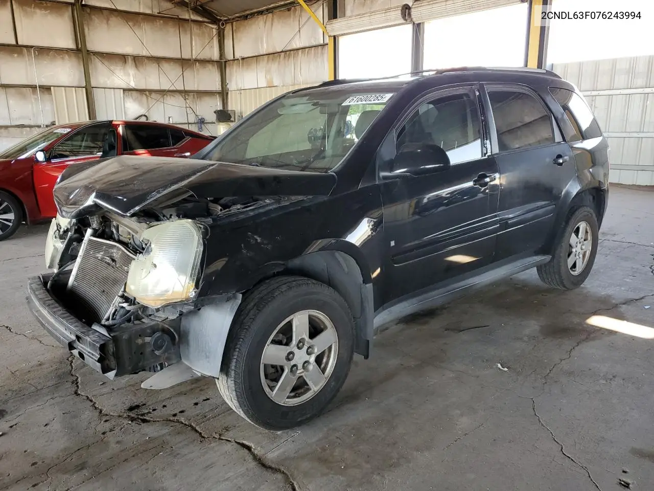 2007 Chevrolet Equinox Lt VIN: 2CNDL63F076243994 Lot: 61600285