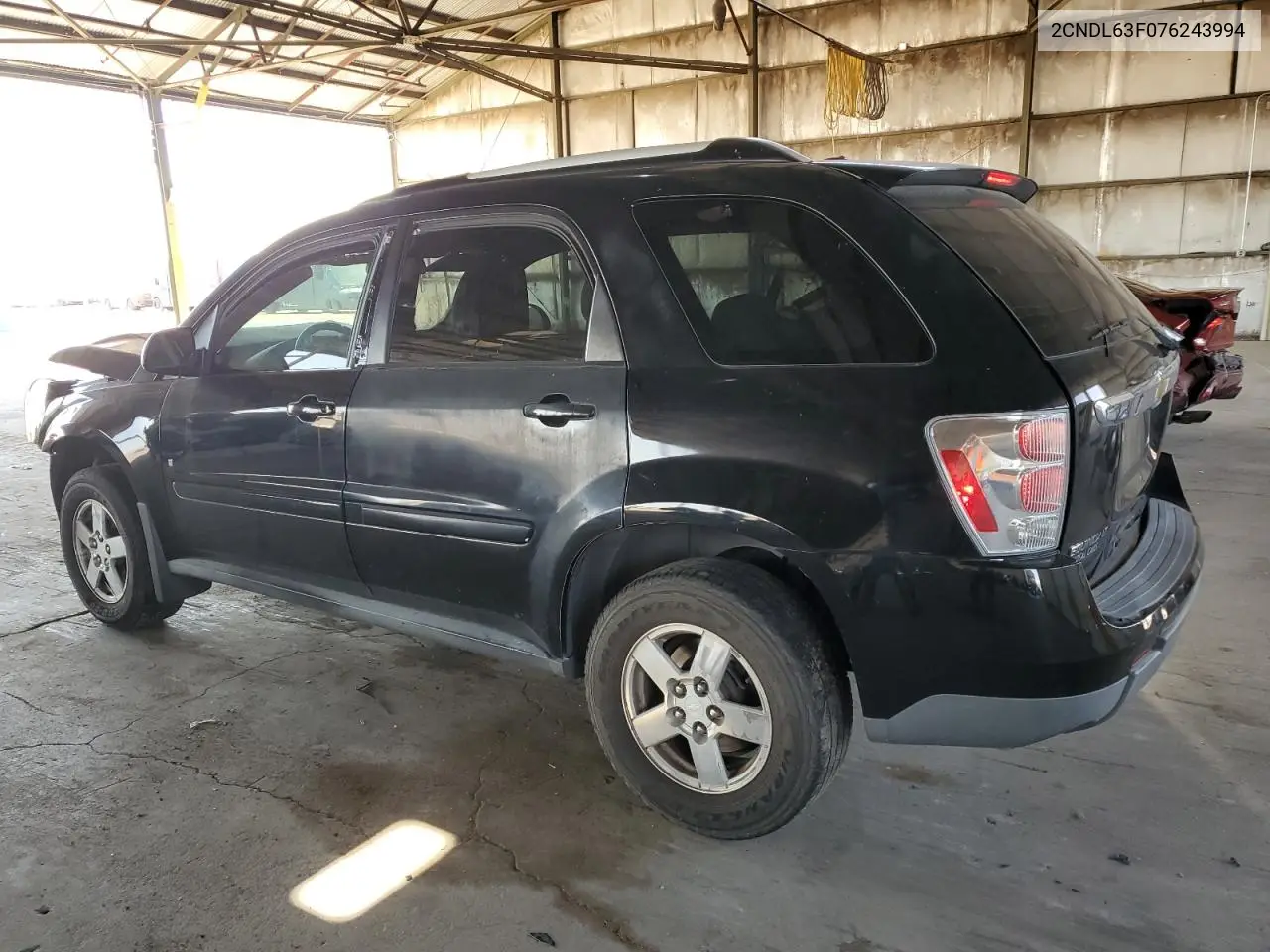 2007 Chevrolet Equinox Lt VIN: 2CNDL63F076243994 Lot: 61600285