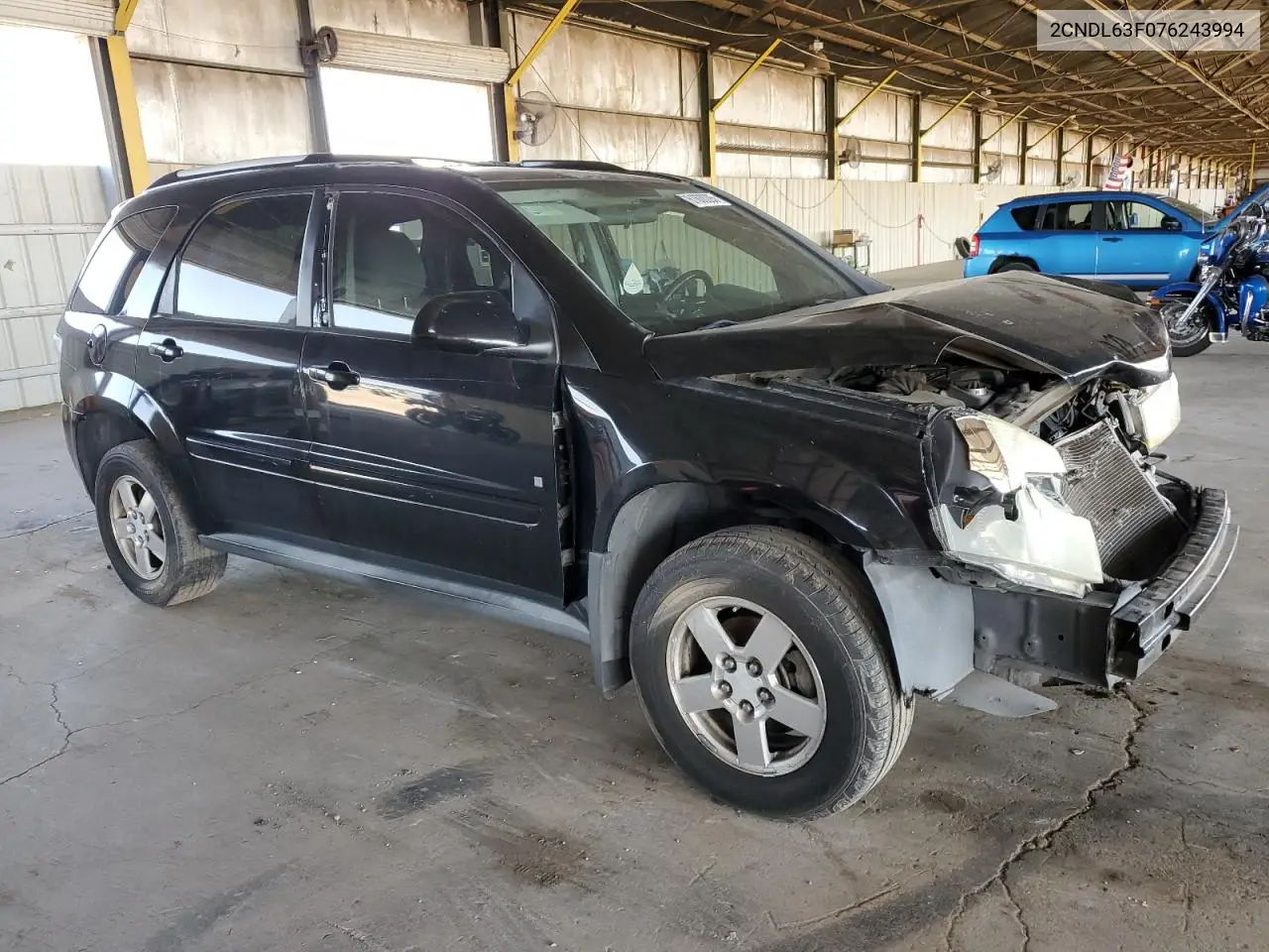 2007 Chevrolet Equinox Lt VIN: 2CNDL63F076243994 Lot: 61600285