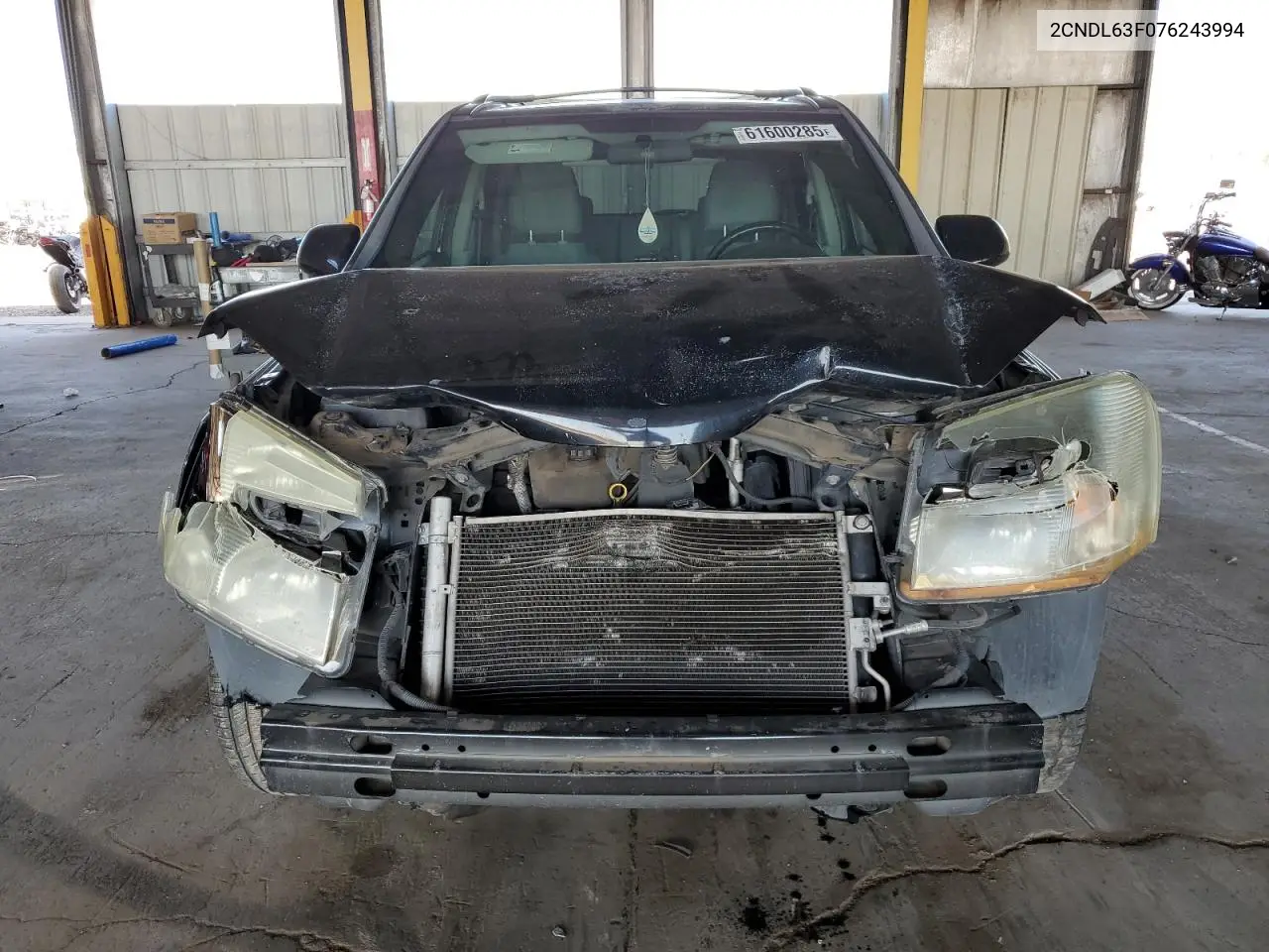 2007 Chevrolet Equinox Lt VIN: 2CNDL63F076243994 Lot: 61600285