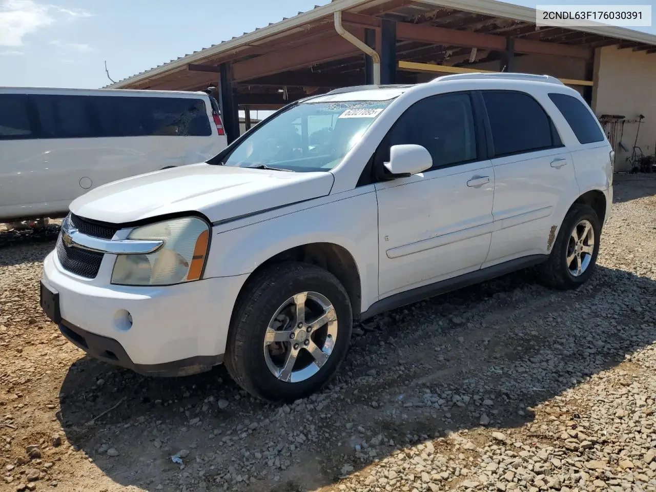 2007 Chevrolet Equinox Lt VIN: 2CNDL63F176030391 Lot: 62027095