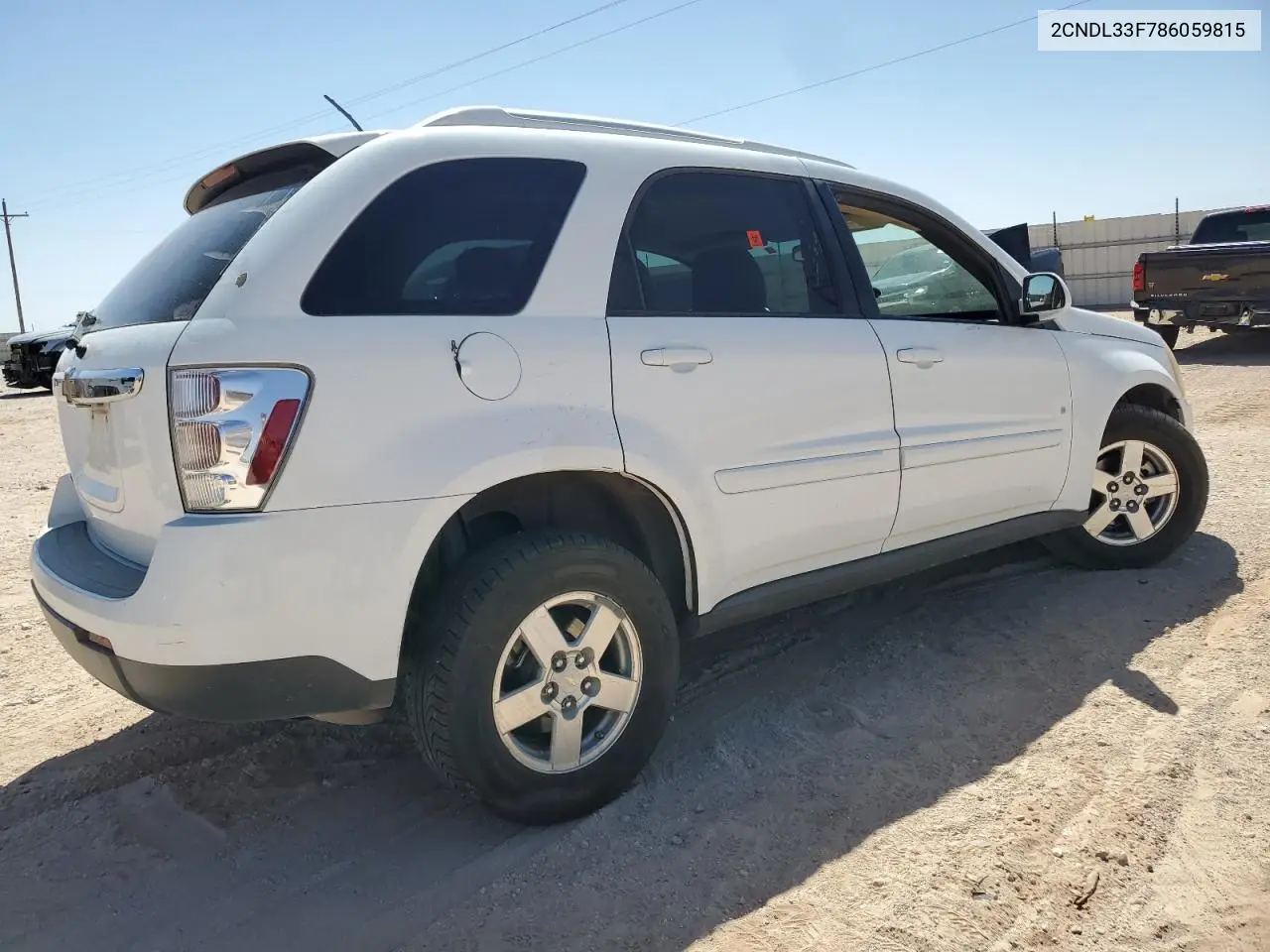 2008 Chevrolet Equinox Lt VIN: 2CNDL33F786059815 Lot: 50622665