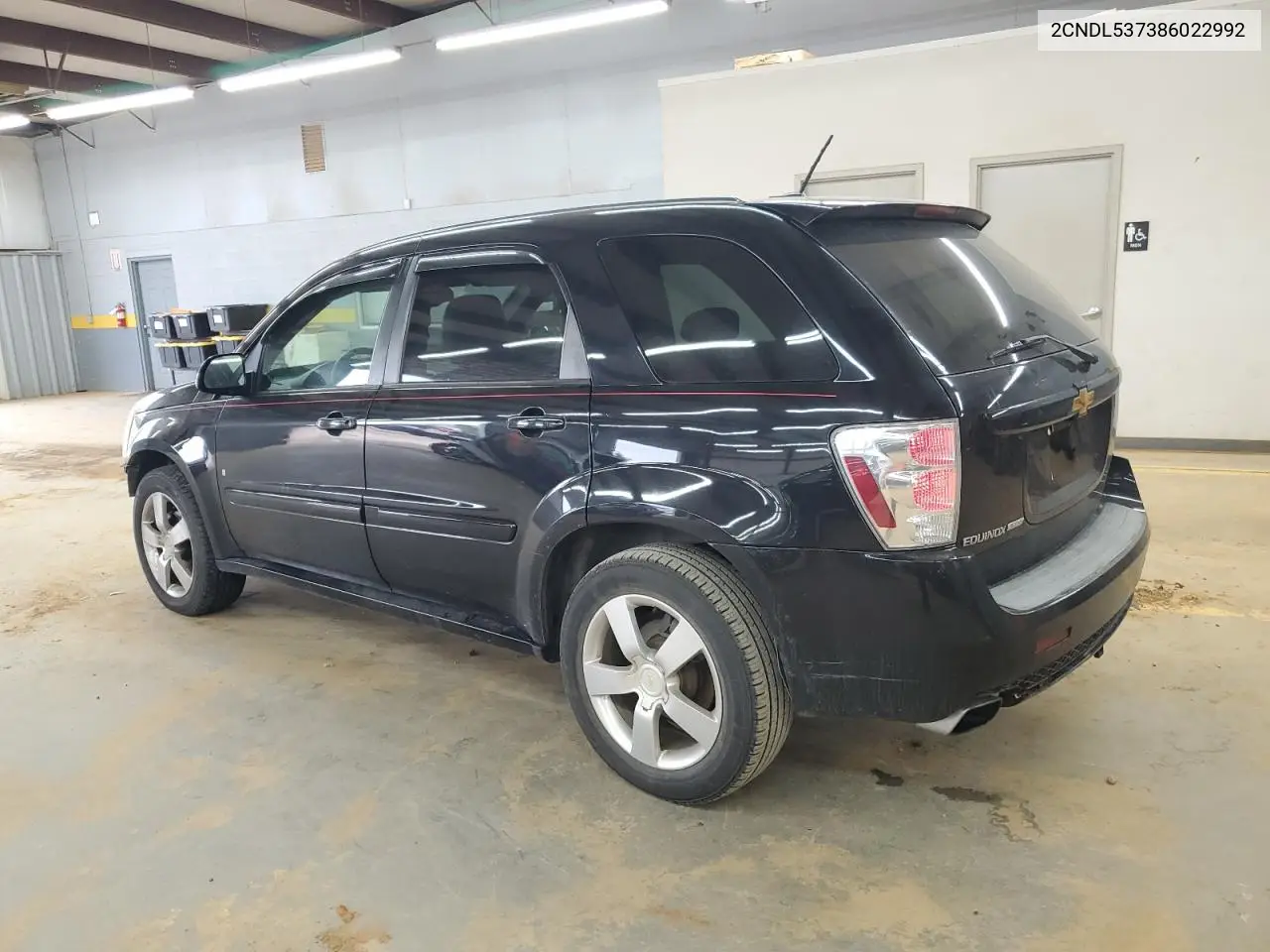 2008 Chevrolet Equinox Sport VIN: 2CNDL537386022992 Lot: 51189395