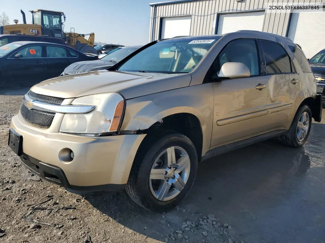 2008 Chevrolet Equinox Lt VIN: 2CNDL53FX86337845 Lot: 52552825