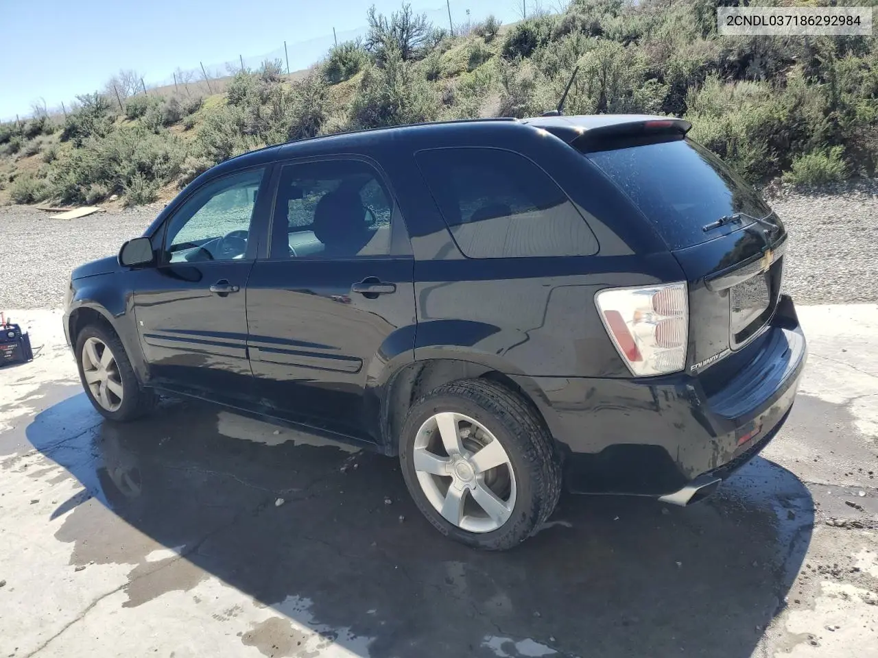 2008 Chevrolet Equinox Sport VIN: 2CNDL037186292984 Lot: 53504055