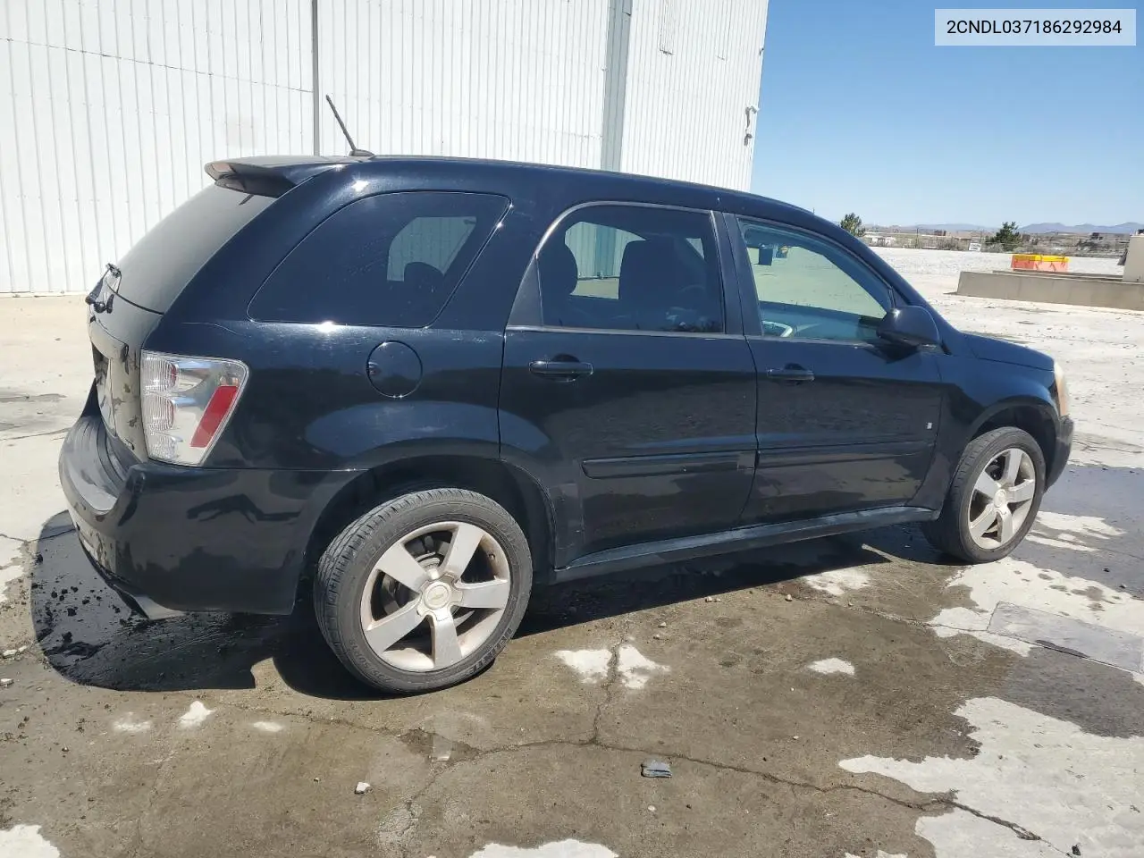 2008 Chevrolet Equinox Sport VIN: 2CNDL037186292984 Lot: 53504055