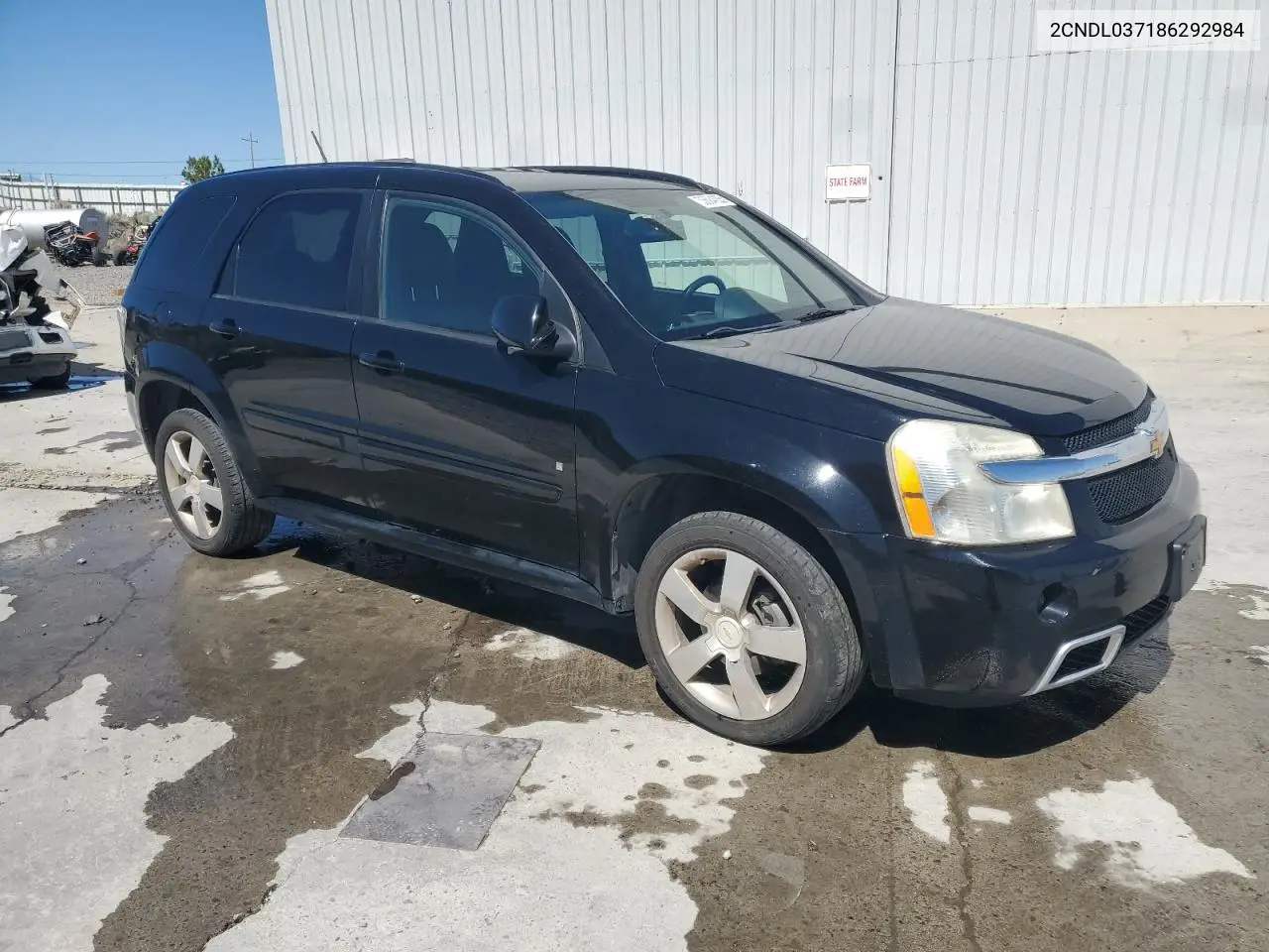 2008 Chevrolet Equinox Sport VIN: 2CNDL037186292984 Lot: 53504055