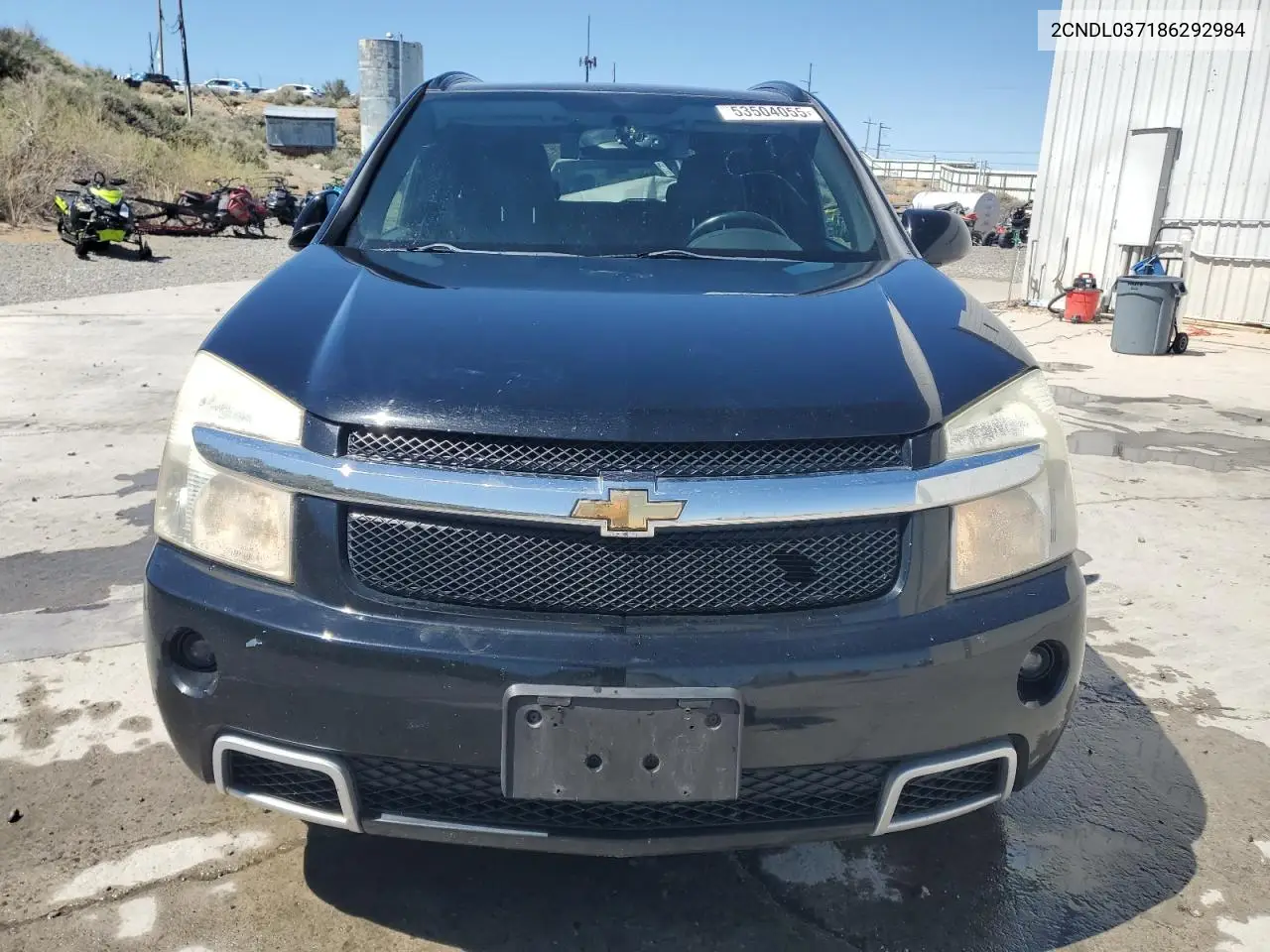 2008 Chevrolet Equinox Sport VIN: 2CNDL037186292984 Lot: 53504055
