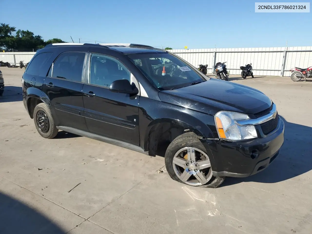 2008 Chevrolet Equinox Lt VIN: 2CNDL33F786021324 Lot: 55903225