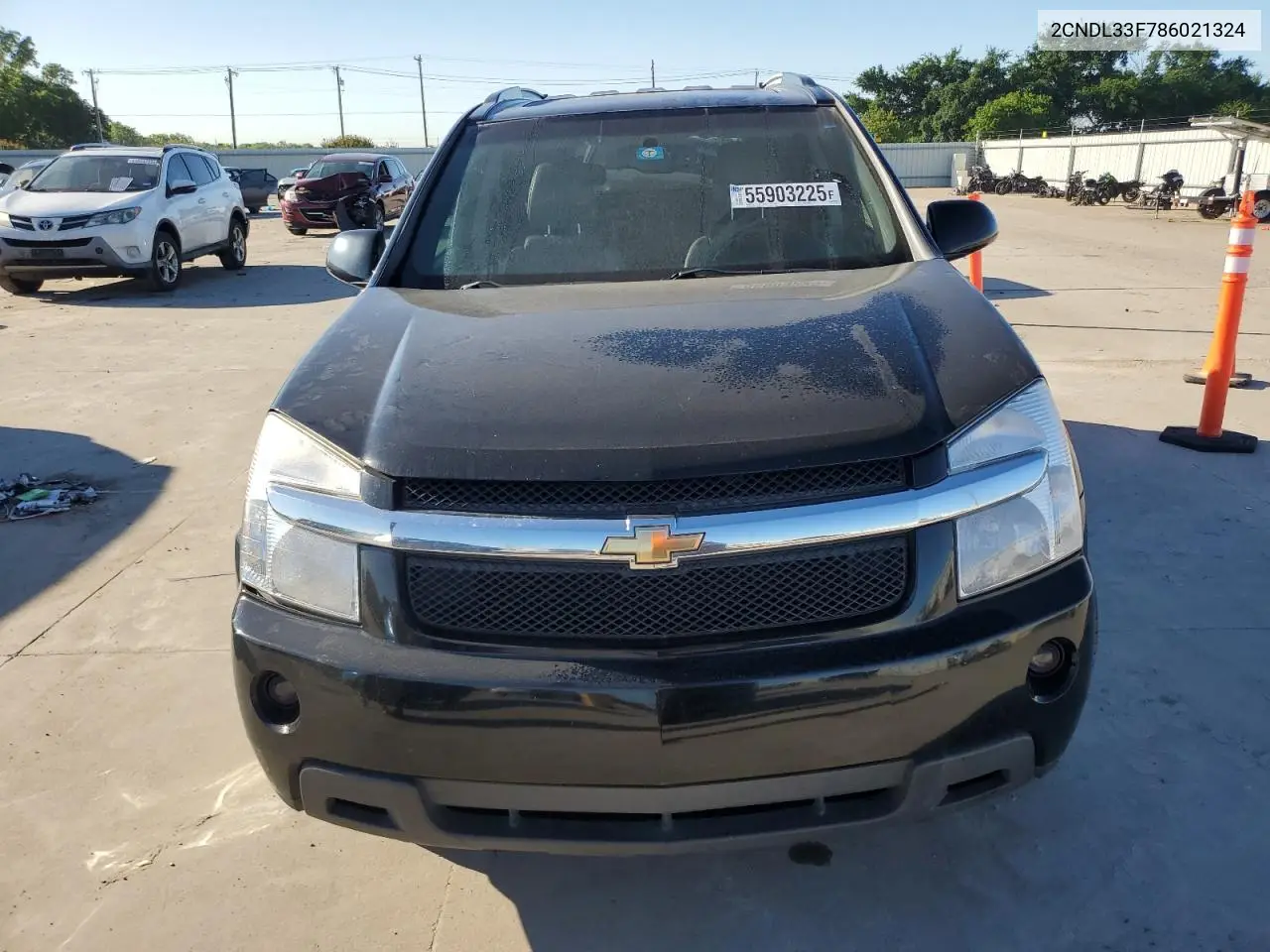 2008 Chevrolet Equinox Lt VIN: 2CNDL33F786021324 Lot: 55903225